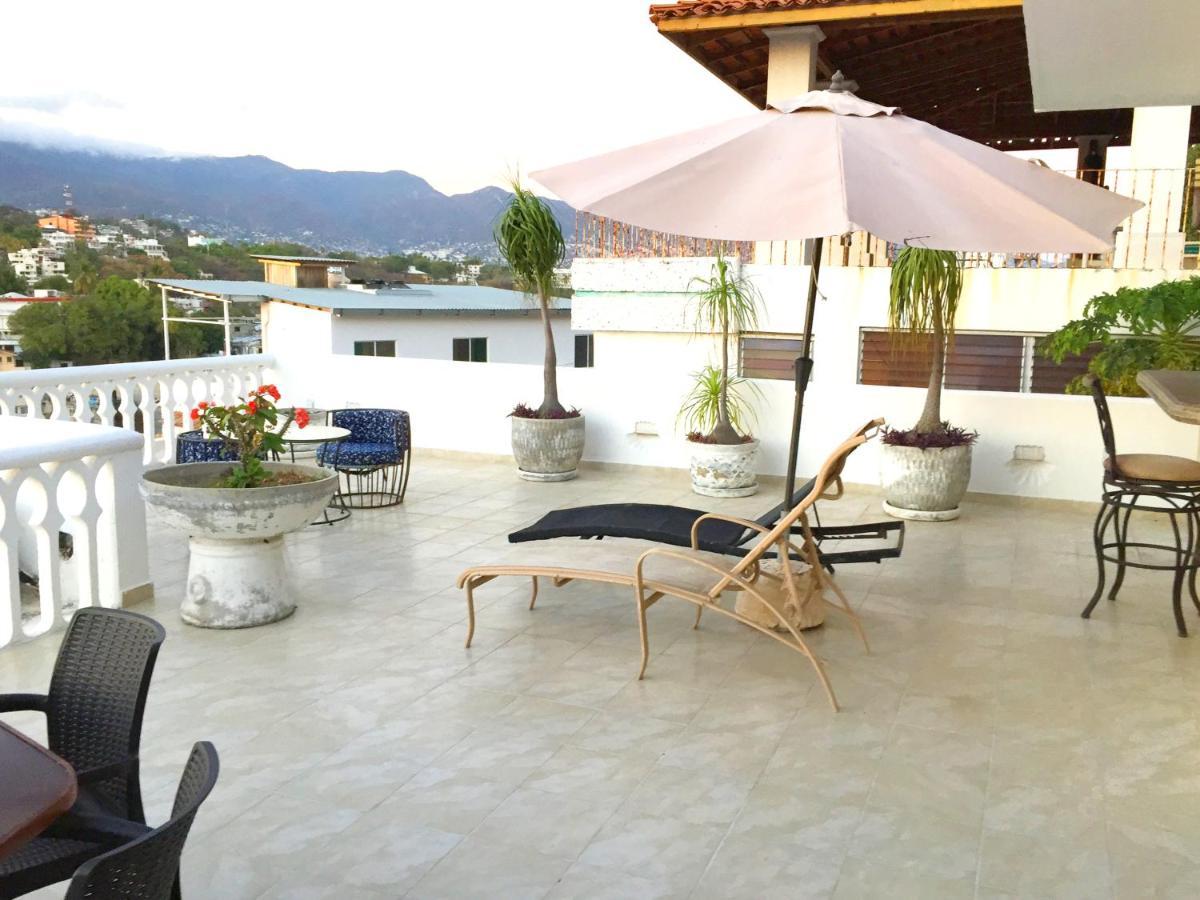 Villa Guitarron Gran Terraza Vista Espectacular 6 Huespedes Piscina Gigante Ακαπούλκο Εξωτερικό φωτογραφία